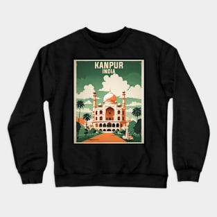 Kanpur India Vintage Tourism Travel Crewneck Sweatshirt